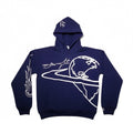 Graphic Navy Tracksuit Set